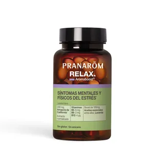 AROMABOOST RELAX - PRANAROM 0 X60 CÁPSULAS - PRANAROM