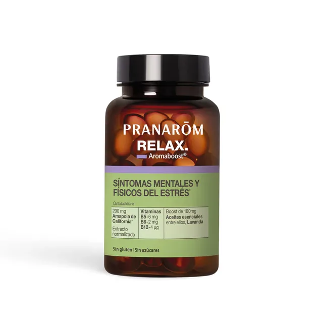 AROMABOOST RELAX - PRANAROM X60 CÁPSULAS