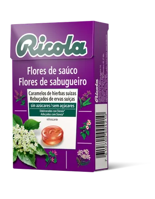 CARAMELOS DE FLOR DE SAUCO S/A 50 GRS CAJA - RICOLA (CARAMELOS)