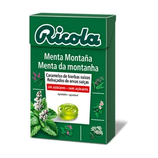 CARAMELOS DE MENTA DE MONTAÑA 50 GRS CAJA - RICOLA (CARAMELOS)