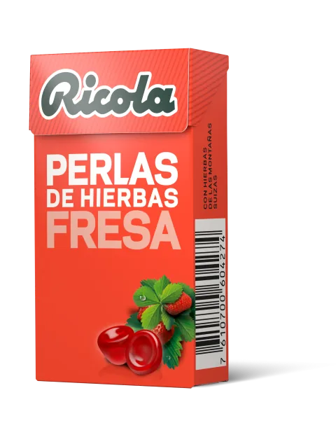 PERLAS FRESA 25 GRS CAJA