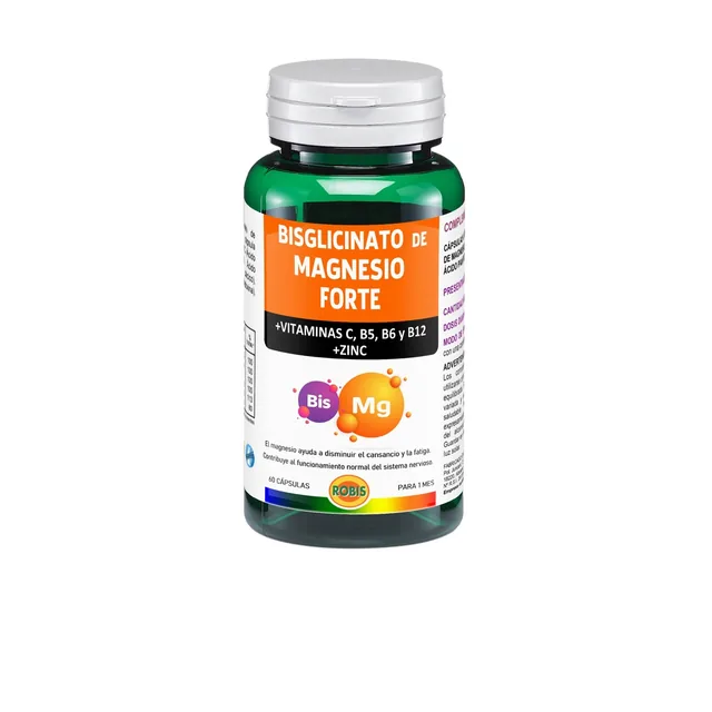 BISGLICINATO DE MAGNESIO FORTE 843.7 MG X60 CAPSULAS