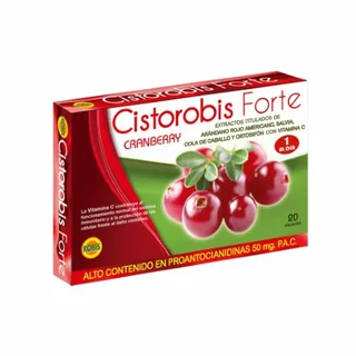 CISTOROBIS FORTE 600 MG X20 CÁPSULAS - ROBIS (COMP.ALIMENTICIO)