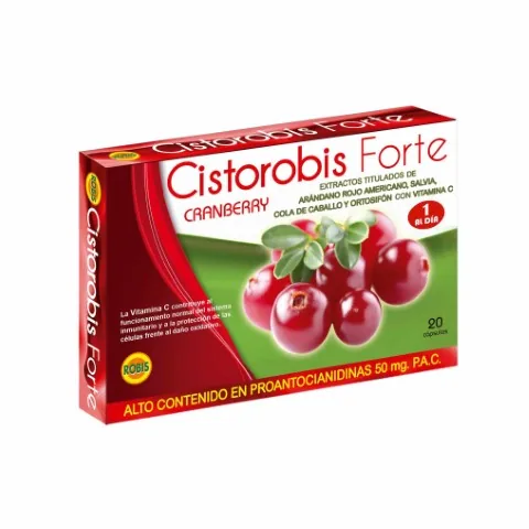 CISTOROBIS FORTE 600 MG X20 CÁPSULAS