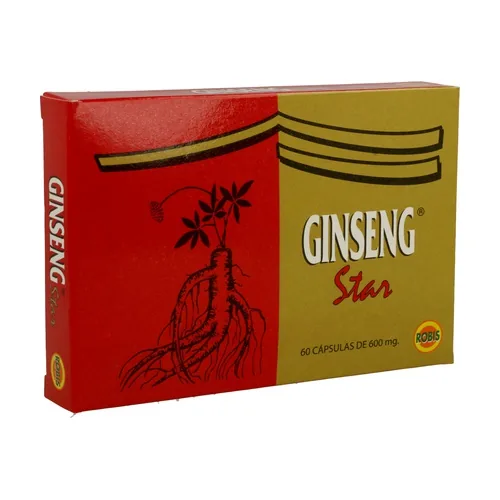 GINSENG STAR 607 MG X30 CÁPSULAS