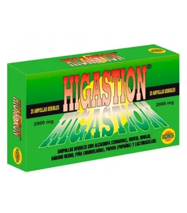 HIGASTION 10 ML X20 AMPOLLAS
