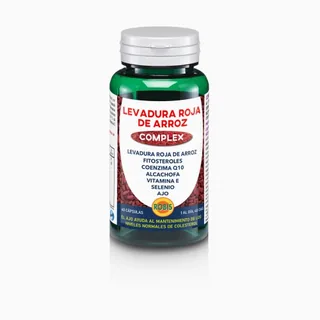 LEVADURA ROJA DE ARROZ COMPLEX 500 MG X40 CÁPSULAS - ROBIS (COMP.ALIMENTICIO)
