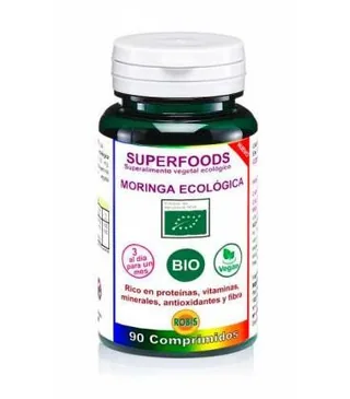 MORINGA BIO SUPER FOOD 450 MG X90 CÁPSULAS - ROBIS (COMP.ALIMENTICIO)