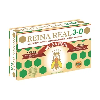REINA REAL 3-D 10 ML X20 AMPOLLAS - ROBIS (COMP.ALIMENTICIO)