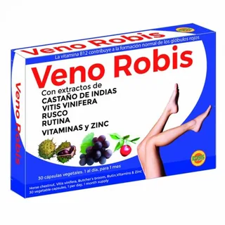 VENO ROBIS 708.5 MG X30 CAPSULAS - ROBIS (COMP.ALIMENTICIO)