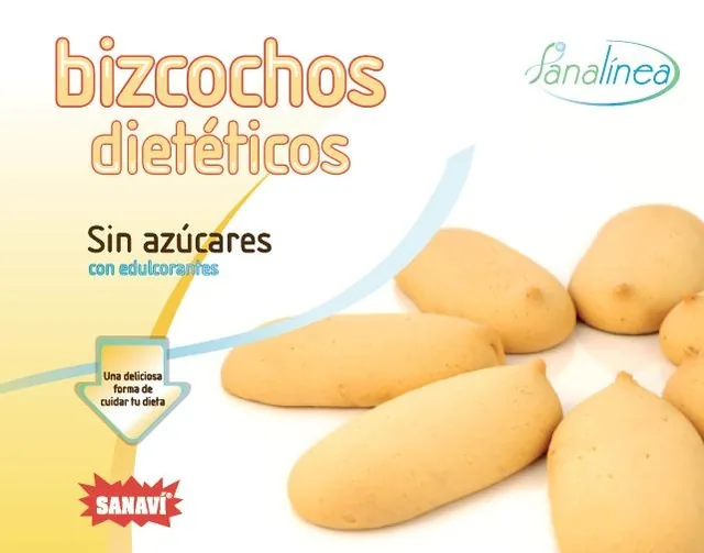 BIZCOCHOS SIN AZÚCAR 125 GRS CAJA