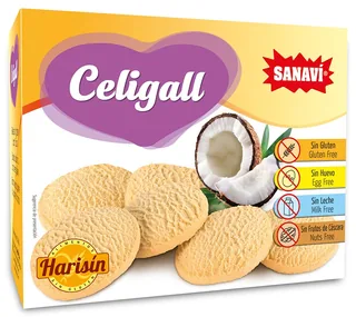 CELIGALL DE COCO HARISÍN 150 GRS CAJA - SANAVI (ALIMENTACION NATURAL)