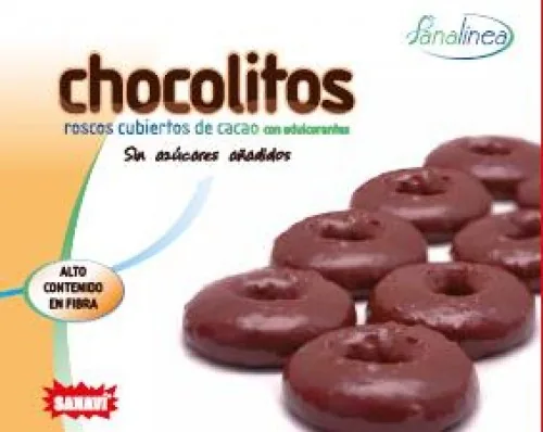 CHOCOLITOS ROSCOS SIN AZUCARES AÑADIDOS 150 GRS CAJA