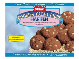 GALLETAS CACAO COOKIES HARIFEN 150 GRS CAJA - SANAVI (ALIMENTACION NATURAL)