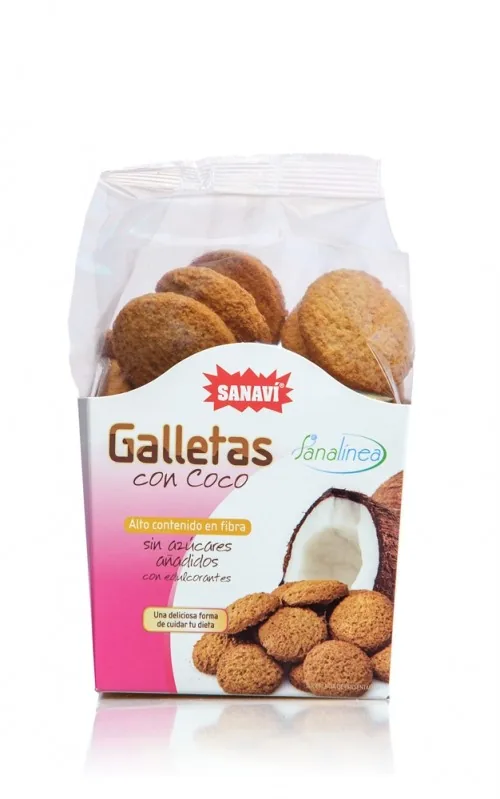 GALLETAS DE COCO SIN AZUCARES AÑADIDOS 200 GRS BOLSA