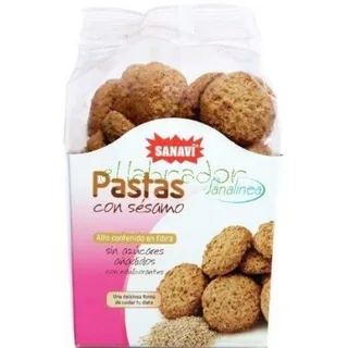 PASTAS DE SESAMO SIN AZUCARES AÑADIDOS 250 GRS BOLSA - SANAVI (ALIMENTACION NATURAL)