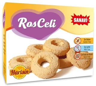 ROSCELI ROSCOS DE NATA HARISIN 175 GRS CAJA - SANAVI (ALIMENTACION NATURAL)