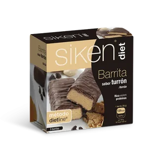 BARRITA DE TURRÓN 36 GRS X5 CAJA - SIKEN (DIETAS)