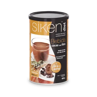 BEBIDA DE CACAO Y FIBRA 400 GRS BOTE - SIKEN (DIETAS)
