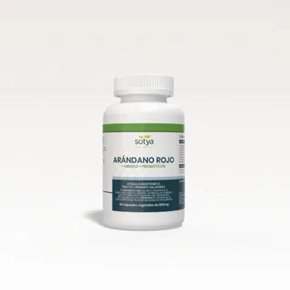ARANDANO ROJO CON HIBISC Y PROBIOTICOS 690 MG X90 CAPSULAS - SOTYA (COMP.ALIMENTICIO)