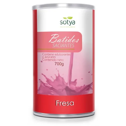 BATIDO SACIANTE DE FRESA 700 GRS POLVO