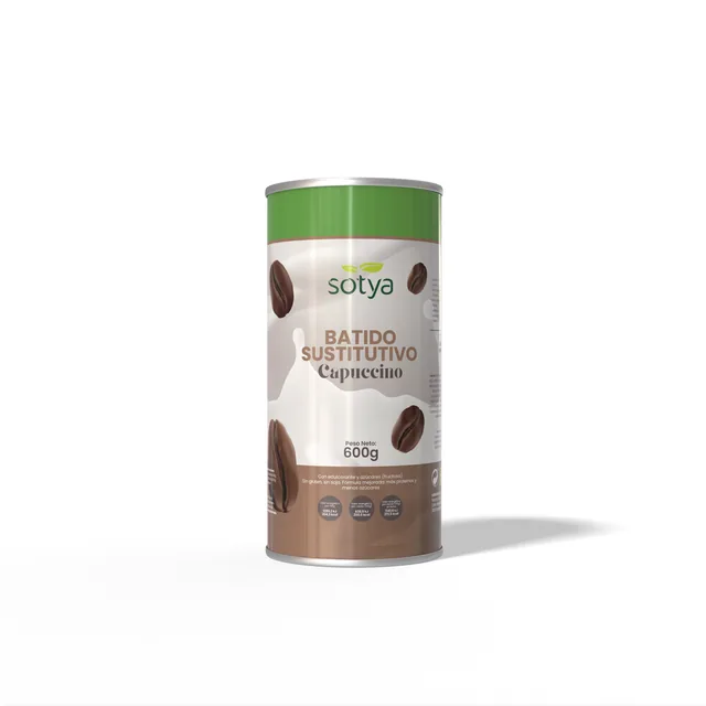BATIDO SUSTITUTIVO DE CAPUCHINO 600 GRS POLVO