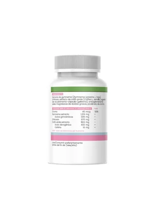 CAFE VERDE+GYMNEMA+CHITOSAN+CROMO 650 MG X90 CAPSULAS - SOTYA (COMP.ALIMENTICIO)