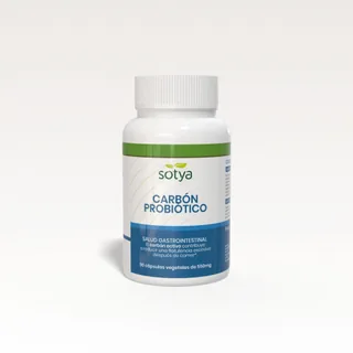 CARBON CON PROBIOTICOS 550 MG X90 CAPSULAS - SOTYA (COMP.ALIMENTICIO)