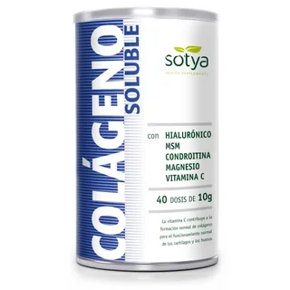 COLAGENO CON HIALURONICO, MSM, CONDROITINA, MAGENS 400 GRS POLVO - SOTYA (COMP.ALIMENTICIO)