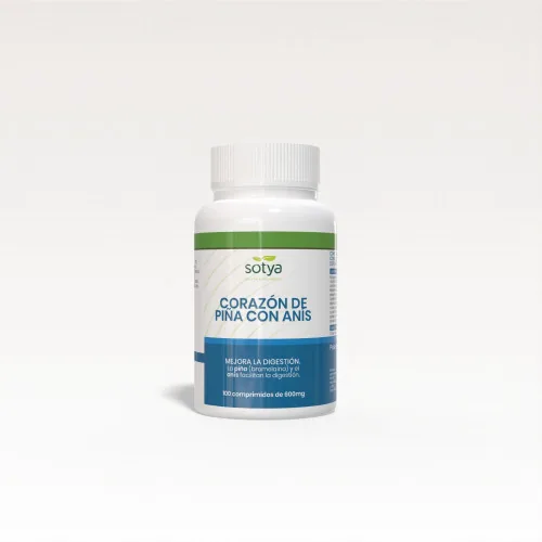 CORAZON DE PIÑA CON ANIS 600 MG X100 COMPRIMIDOS
