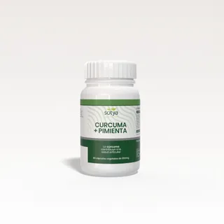 CURCUMA + PIMIENTA 550 MG X60 CAPSULAS - SOTYA (COMP.ALIMENTICIO)