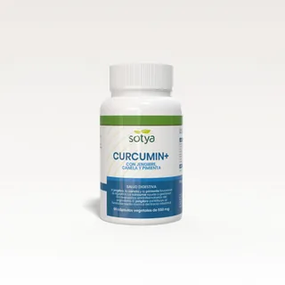 CURCUMIN CON JENJIBRE+CANELA Y PIMIENTA 550 MG X60 CAPSULAS - SOTYA (COMP.ALIMENTICIO)