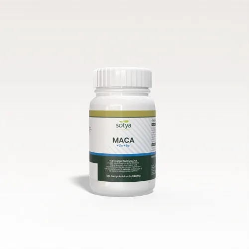MACA + ZINC + SELENIO 600 MG X100 COMPRIMIDOS