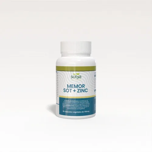 MEMOR-SOT + ZINC 750 MG X60 CAPSULAS