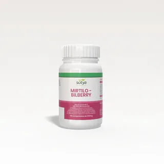MIRTILO - BILBERRY 500 MG X100 COMPRIMIDOS - SOTYA (COMP.ALIMENTICIO)