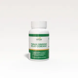 PANAX GINSENG ROJO COREANO 500 MG X90 CAPSULAS - SOTYA (COMP.ALIMENTICIO)