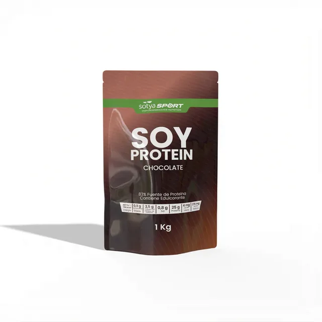 PROTEINA DE SOJA 100% CHOCOLATE 1 KG POLVO