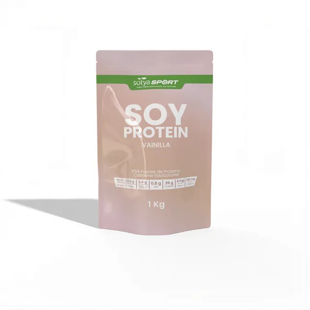 PROTEINA DE SOJA 100% VAINILLA 1 KG POLVO