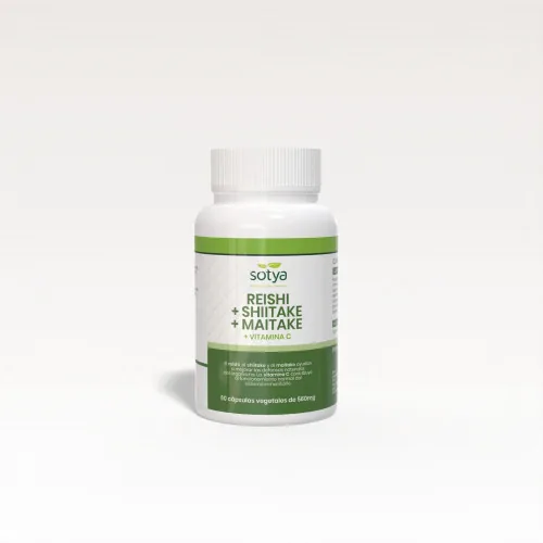 REISHI.SHITAKE.MAITAKE 500 MG X60 CAPSULAS