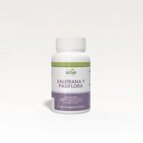 VALERIANA + PASIFLORA 450 MG X90 CAPSULAS