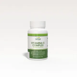 VITAMINA C COMPLEX CON BIOFLAVONOIDES 1 AL DIA 1 GR X90 COMPRIMIDOS - SOTYA (COMP.ALIMENTICIO)