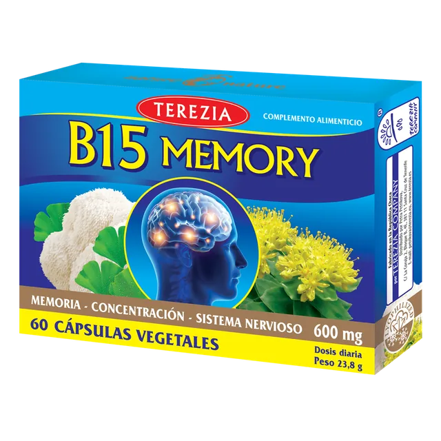 B15 MEMORY 600 MG X60 CAPSULAS