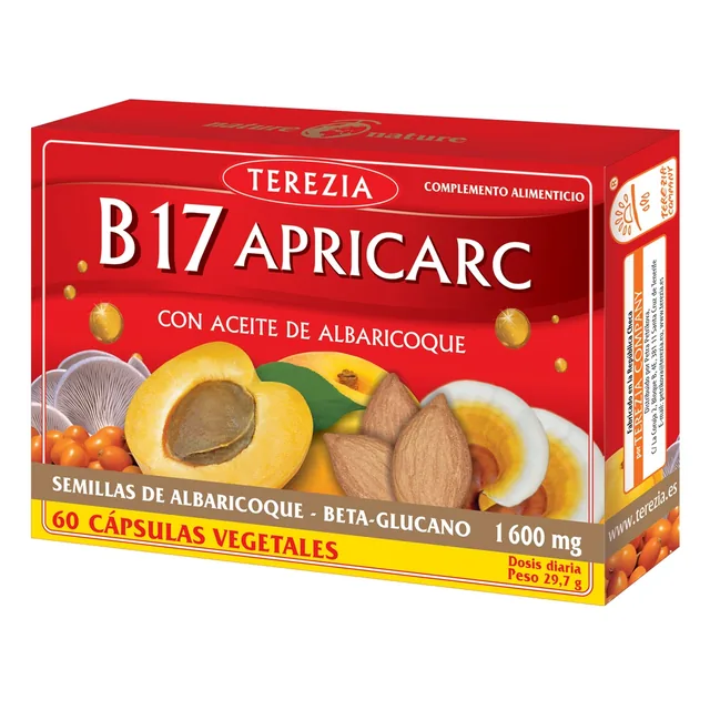 B17 APRICARC ACEITE ALBARICO 1600 MG X60 CAPSULAS
