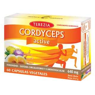 CORDYCEPS ACTIVE 640 MG X60 CAPSULAS - TEREZIA (COMPLEMENTO ALIMENTICIO)