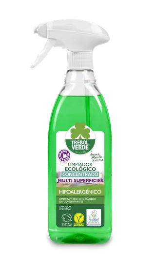LIMPIADOR MULTISUPERFICIES ECO 750 ML SPRAY - TREBOL VERDE (LIMPIEZA ECO)