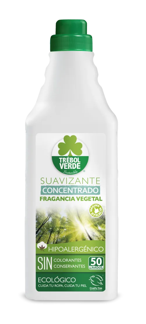 SUAVIZANTE VEGETAL ECO 1 LT BOTELLA