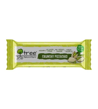BARRITA CRUNCHY PISTACHO 50 GRS - TREE NATURAL BARS (BARR.VEGA)