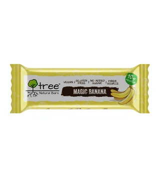 BARRITA MAGIC BANANA 50 GRS - TREE NATURAL BARS (BARR.VEGA)