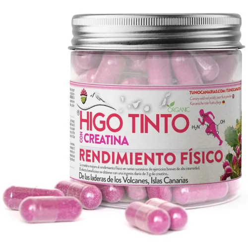 CAPS. DE HIGO TINTO CON CREATINA 90 GRS X90 TARRO