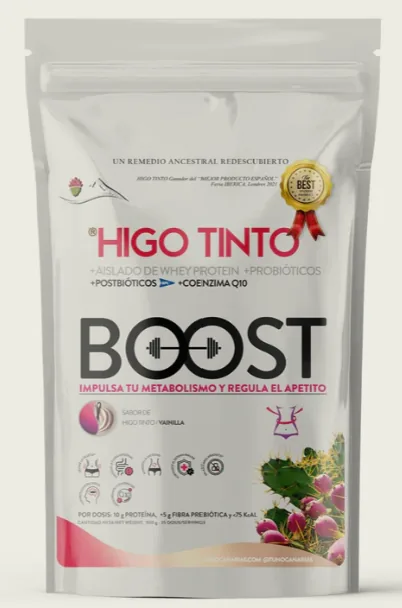HIGO TINTO BOOST VAINILLA 500 GR POLVO